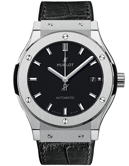 Men's watch / unisex  HUBLOT, Classic Fusion Titanium / 38mm, SKU: 565.NX.1171.LR | dimax.lv