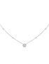 Women Jewellery  MESSIKA, Joy Diamant Rond 0.20ct Diamond White Gold Necklace, SKU: 04281-WG | dimax.lv