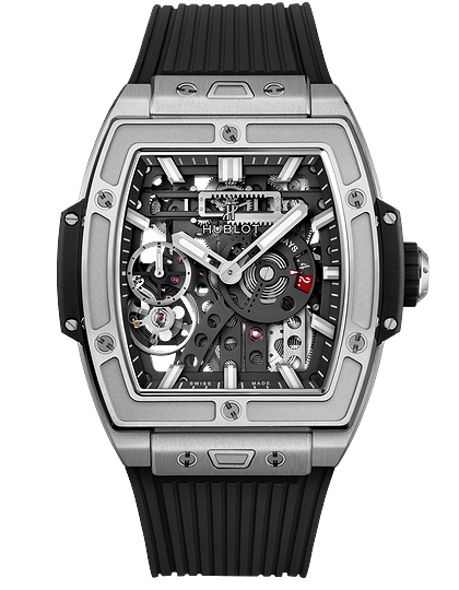 Men's watch / unisex  HUBLOT, Spirit of Big Bang MECA-10 Titanium / 45mm, SKU: 614.NX.1170.RX | dimax.lv
