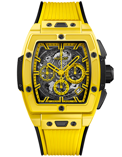 Мужские часы / унисекс  HUBLOT, Spirit Of Big Bang Yellow Magic / 42mm, SKU: 642.CY.011Y.RX | dimax.lv