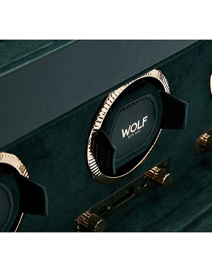  WOLF 1834, British Racing Triple Watch Winder With Storage, SKU: 792341 | dimax.lv