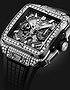 Men's watch / unisex  HUBLOT, Square Bang Unico Titanium Pave / 42mm, SKU: 821.NX.0170.RX.1604 | dimax.lv
