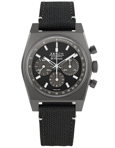 Men's watch / unisex  ZENITH, Chronomaster Revival Shadow / 37mm, SKU: 97.T384.4061/21.C822 | dimax.lv