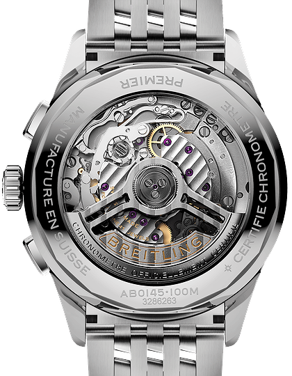 Men's watch / unisex  BREITLING, Premier B01 Chronograph / 42mm, SKU: AB0145371L1A1 | dimax.lv