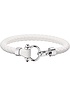  OMEGA ACCESSORIES, Aqua White Sailing Bracelet L, SKU: B34STA0509204 | dimax.lv