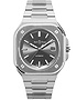 Men's watch / unisex  BELL & ROSS, BR 05 Artline / 40mm, SKU: BR05A-BL-GLST/SST | dimax.lv