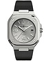 Men's watch / unisex  BELL & ROSS, BR 05 Grey Steel / 40mm, SKU: BR05A-GR-ST/SRB | dimax.lv