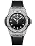Женские часы  HUBLOT, Big Bang One Click Steel Pave / 33mm, SKU: 485.SX.1270.RX.1604 | dimax.lv