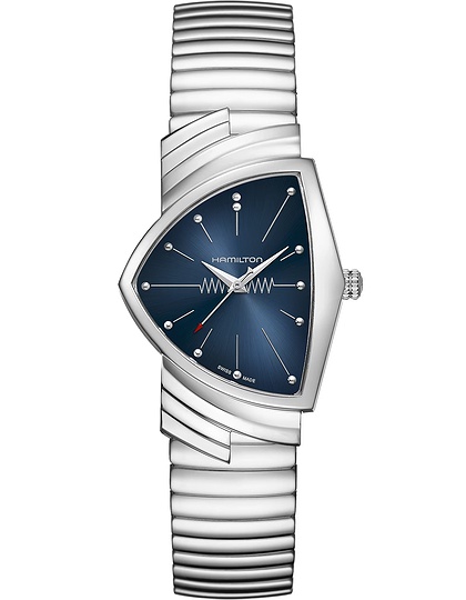 Men's watch / unisex  HAMILTON, Ventura Quartz / 32,3mm x 50,3mm, SKU: H24411142 | dimax.lv