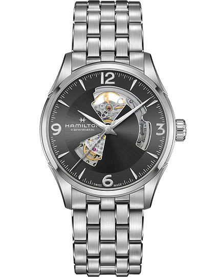 Men's watch / unisex  HAMILTON, Jazzmaster Open Heart Auto / 42mm, SKU: H32705181 | dimax.lv