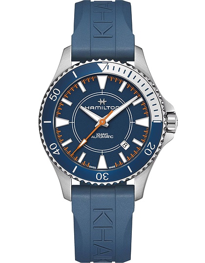 Men's watch / unisex  HAMILTON, Khaki Navy Scuba Auto Syroco Special Edition / 40mm, SKU: H82385340 | dimax.lv