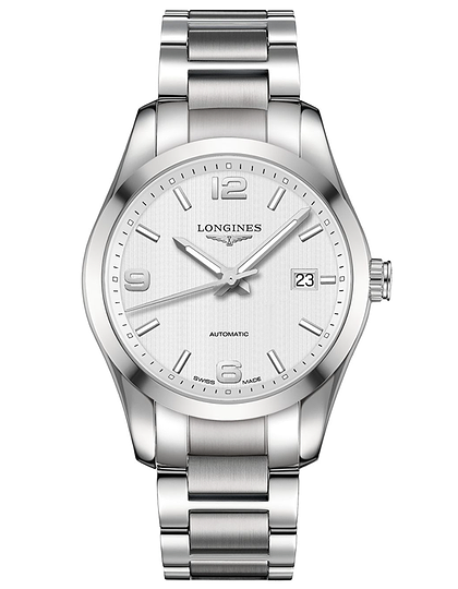 Men's watch / unisex  LONGINES, Conquest Classic / 40mm, SKU: L2.785.4.76.6 | dimax.lv