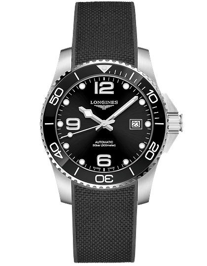 Vīriešu pulkstenis / unisex  LONGINES, HydroConquest / 41mm, SKU: L3.781.4.56.9 | dimax.lv