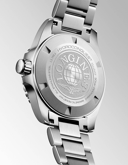 Мужские часы / унисекс  LONGINES, HydroConquest GMT / 41mm, SKU: L3.790.4.56.6 | dimax.lv