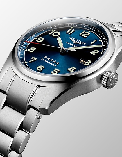 Men's watch / unisex  LONGINES, Spirit / 42mm, SKU: L3.811.4.93.6 | dimax.lv
