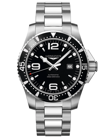 Men's watch / unisex  LONGINES, HydroConquest / 44mm, SKU: L3.841.4.56.6 | dimax.lv