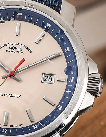 Men's watch / unisex  MÜHLE-GLASHÜTTE, 29ER Big / 42.4 mm, SKU: M1-25-36-CB | dimax.lv