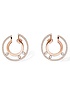 Sieviešu juvelierizstrādājumi  MESSIKA, Move Romane Large Hoop Earrings, SKU: 06690-PG | dimax.lv