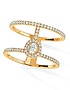 Women Jewellery  MESSIKA, Glam'Azone 2 Rangs Pave, SKU: 05237-YG | dimax.lv