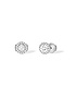 Sieviešu juvelierizstrādājumi  MESSIKA, Joy Round 2x0.10ct Diamonds White Gold Earrings, SKU: 06991-WG | dimax.lv