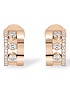 Women Jewellery  MESSIKA, Mini Hoop Earrings Move Romane, SKU: 07178-PG | dimax.lv