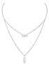 Women Jewellery  MESSIKA, Move Uno 2 Rows, SKU: 08852-WG | dimax.lv