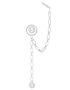 Sieviešu juvelierizstrādājumi  MESSIKA, Lucky Move Charms Single Earring, SKU: 11573-WG | dimax.lv