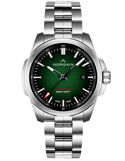 Men's watch / unisex  NORQAIN, Independence Green Gradient / 40mm, SKU: N3008S03A/ES301/150SI | dimax.lv
