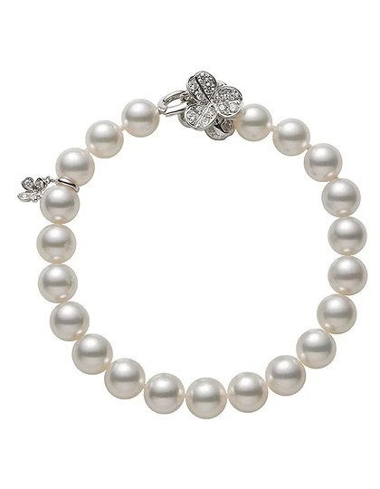 Women Jewellery  MIKIMOTO, Fortune Leaves Collection, SKU: RD1516DW | dimax.lv