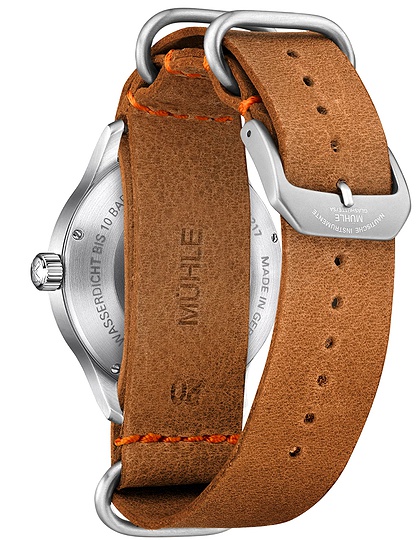 Men's watch / unisex  MÜHLE-GLASHÜTTE, Panova Grey / 40mm, SKU: M1-40-75-LB-II | dimax.lv