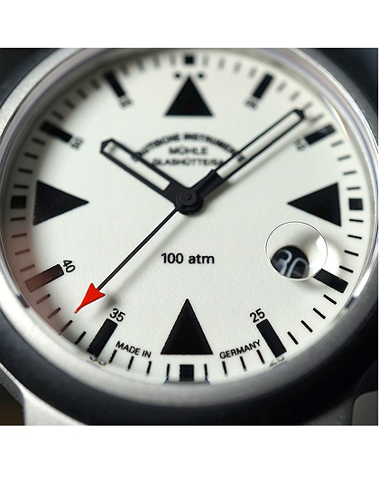 Vīriešu pulkstenis / unisex  MÜHLE-GLASHÜTTE, S.A.R. Rescue-Timer / 42 mm, SKU: M1-41-08-KB | dimax.lv