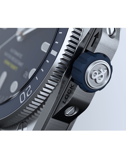 Мужские часы / унисекс  BELL & ROSS, BR 03-92 Diver Blue / 42mm, SKU: BR0392-D-BU-ST/SRB | dimax.lv