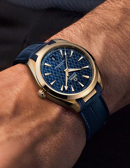 Men's watch / unisex  OMEGA, Seamaster Aqua Terra 150m Co-Axial Master Chronometer / 41mm, SKU: 522.53.41.21.03.001 | dimax.lv