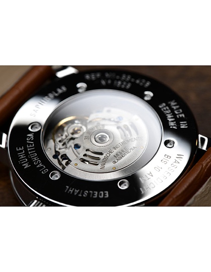 Men's watch / unisex  MÜHLE-GLASHÜTTE, Teutonia II Small Second / 41 mm, SKU: M1-33-45-MB | dimax.lv