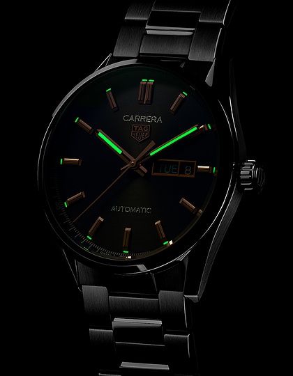 Vīriešu pulkstenis / unisex  TAG HEUER, Carrera / 41mm, SKU: WBN2013.BA0640 | dimax.lv