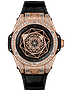 Men's watch / unisex  HUBLOT, Big Bang Sang Bleu King Gold Pave / 39mm, SKU: 465.OS.1118.VR.1704.MXM18 | dimax.lv