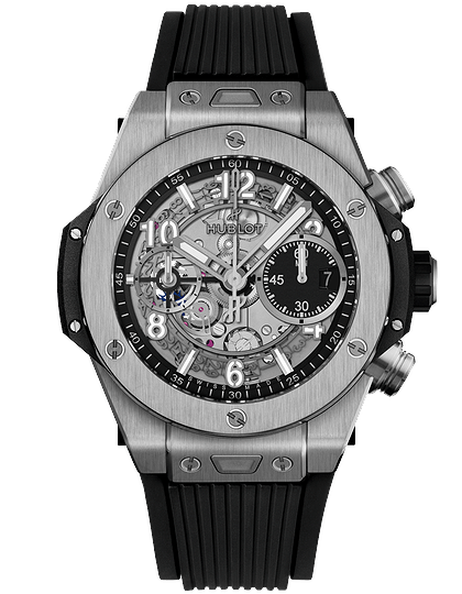 Мужские часы / унисекс  HUBLOT, Big Bang Unico Titanium / 42mm, SKU: 441.NX.1171.RX | dimax.lv