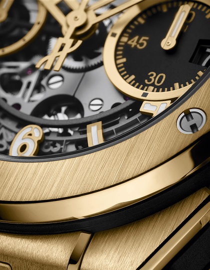 Мужские часы / унисекс  HUBLOT, Big Bang Unico Yellow Gold / 42mm, SKU: 441.VX.1131.RX | dimax.lv