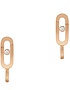 Women Jewellery  MESSIKA, Move Uno Mini Hoops, SKU: 10050-PG | dimax.lv