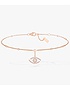 Women Jewellery  MESSIKA, Lucky Eye Pave Anklet, SKU: 11634-PG | dimax.lv