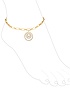Women Jewellery  MESSIKA, Lucky Move Pave Ankle Bracelet, SKU: 12151-YG | dimax.lv