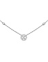 Sieviešu juvelierizstrādājumi  MESSIKA, Joy Diamant Rond 0.20ct Diamond White Gold Necklace, SKU: 04281-WG | dimax.lv
