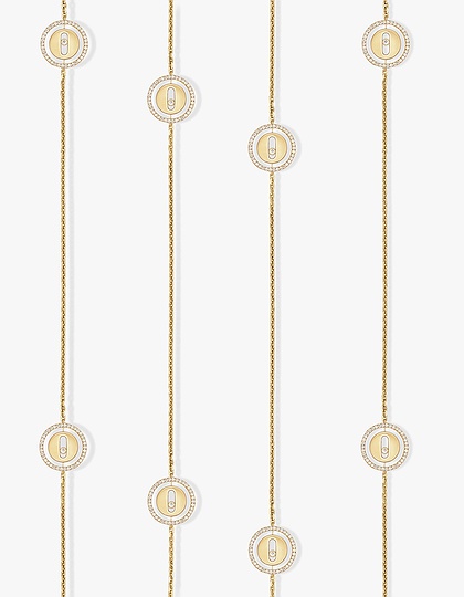 Women Jewellery  MESSIKA, Lucky Move Long Necklace, SKU: 11370-YG | dimax.lv