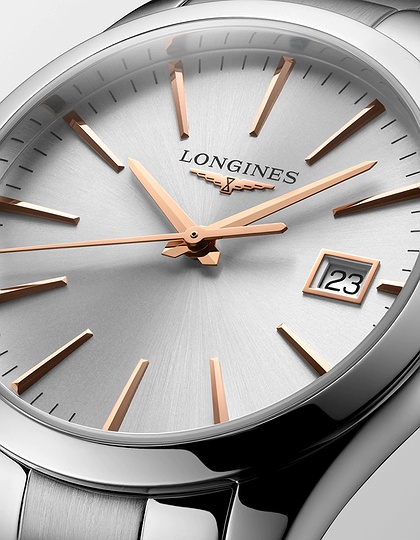 Женские часы  LONGINES, Conquest Classic / 34mm, SKU: L2.386.4.72.6 | dimax.lv