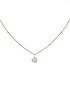 Женские ювелирные изделия  MESSIKA, Joy Cœur 0.15ct Diamond Pink Gold Necklace, SKU: 11437-PG | dimax.lv