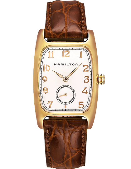Женские часы  HAMILTON, American Classic Boulton Small Second Quartz / 27mm x 31,6mm, SKU: H13431553 | dimax.lv