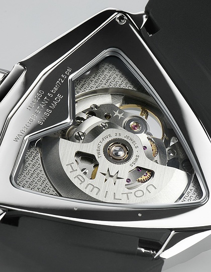 Мужские часы / унисекс  HAMILTON, Ventura XXL Skeleton Auto / 45,5mm x 46mm, SKU: H24625330 | dimax.lv