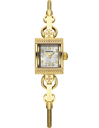 Женские часы  HAMILTON, American Classic Lady Hamilton Vintage Quartz / 14,5mm x 28,4mm, SKU: H31231113 | dimax.lv