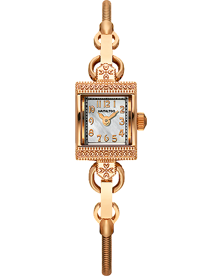 Женские часы  HAMILTON, American Classic Lady Hamilton Vintage Quartz / 14,5mm x 28,4mm, SKU: H31241113 | dimax.lv