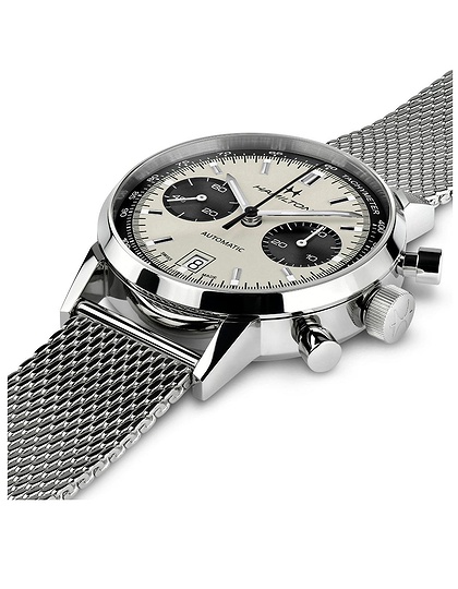 Men's watch / unisex  HAMILTON, American Classic Intra-Matic Auto Chrono / 40mm, SKU: H38416111 | dimax.lv